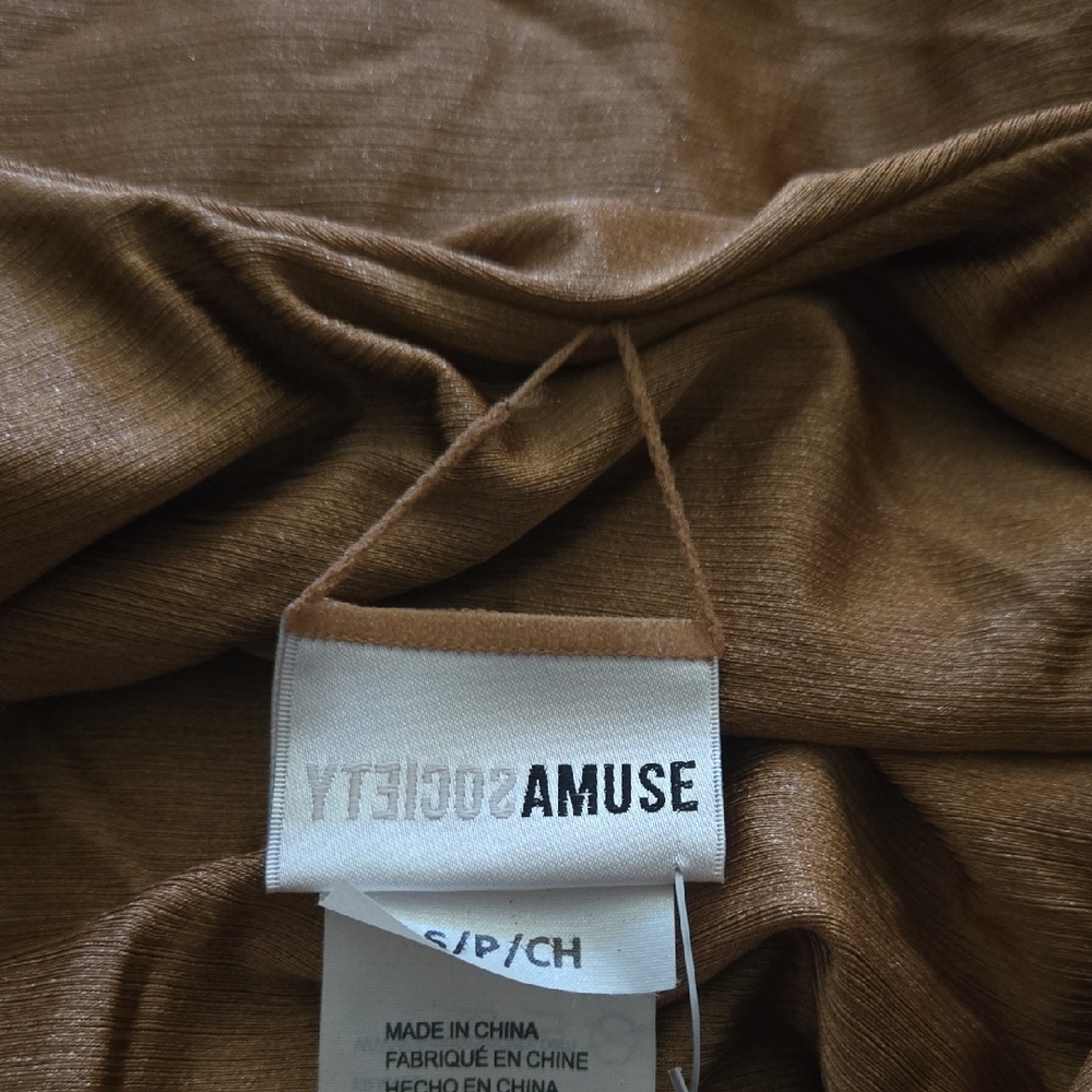 Amuse Society Copper One Piece Bikini Size Small - Picture 4 of 4
